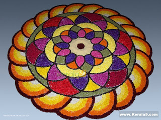 Onam Pookalam Designs,Wallpapers,Greetings