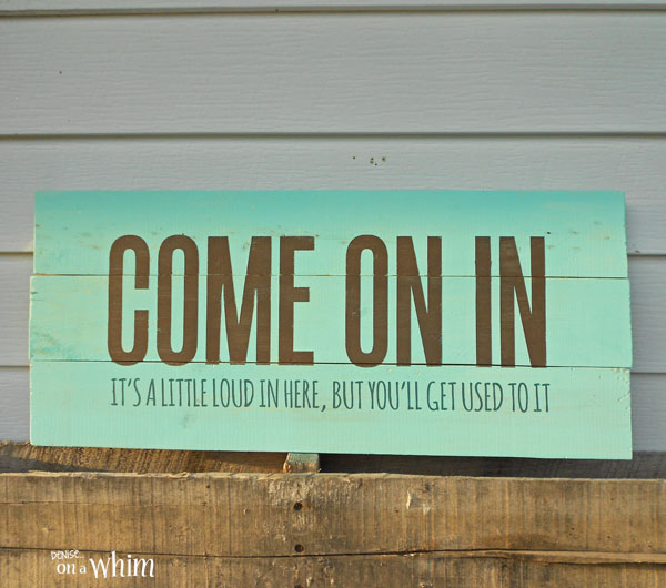 denise...on a whim A Humorous Sign