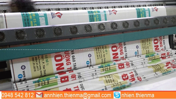 In băng rôn 18.000/m2 - 2