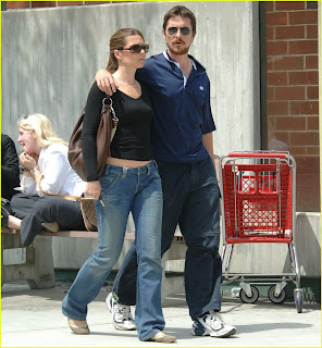 Christian Bale with Wife