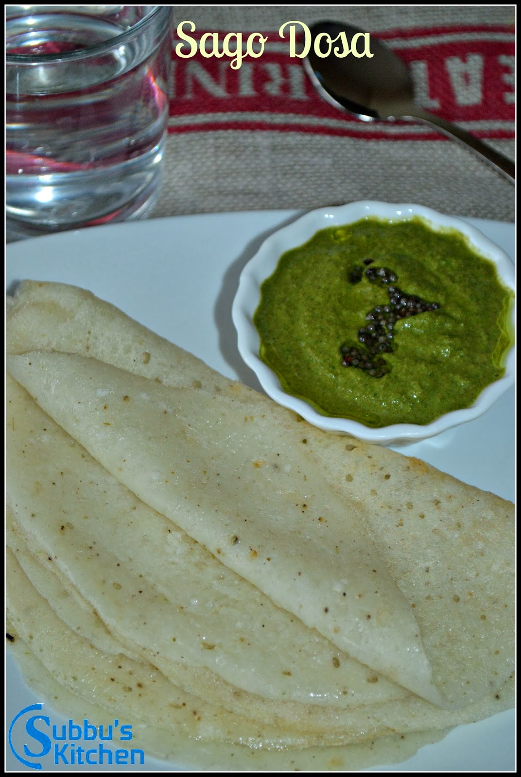 Sago Dosa | Sabudhana Dosa | Jevvarasi Dosai Sago Dosa | Sabudhana Dosa | Jevvarasi Dosai