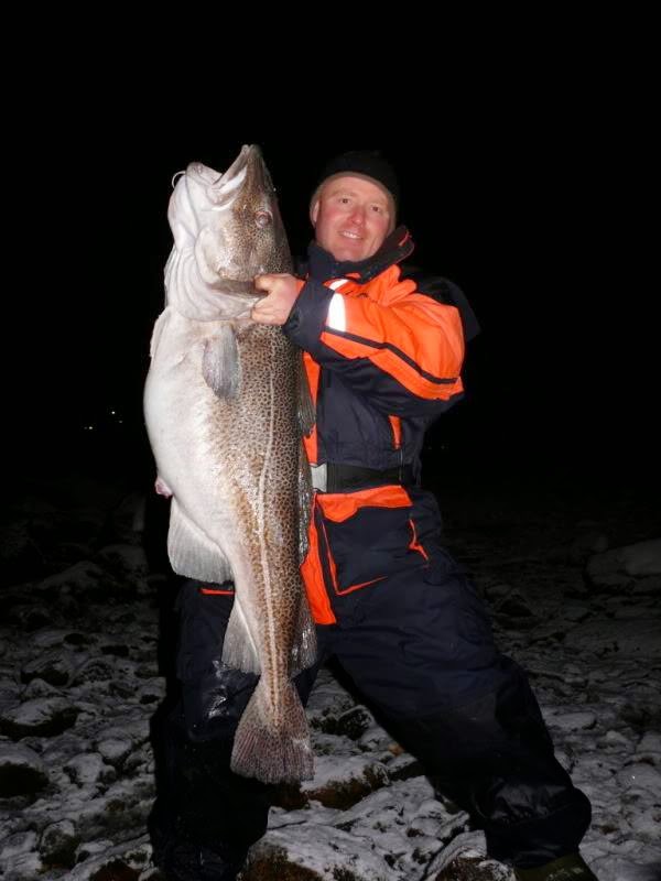 49lb 8 oz Shore caught cod!