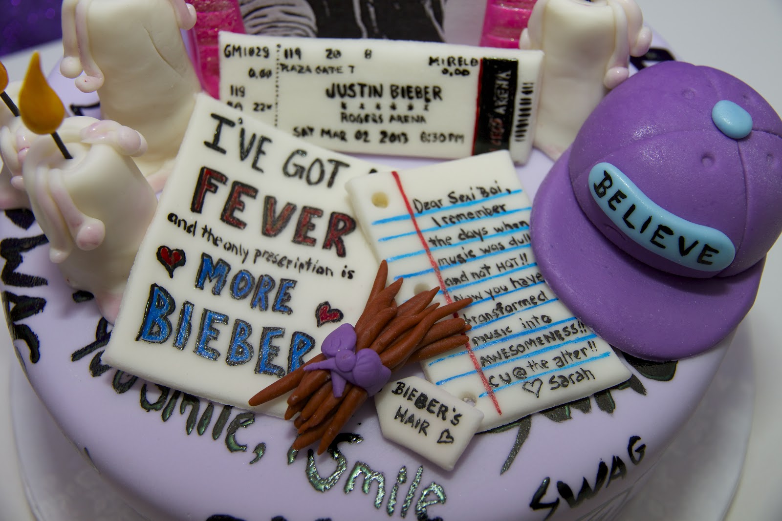 Bieber Fever Cake 