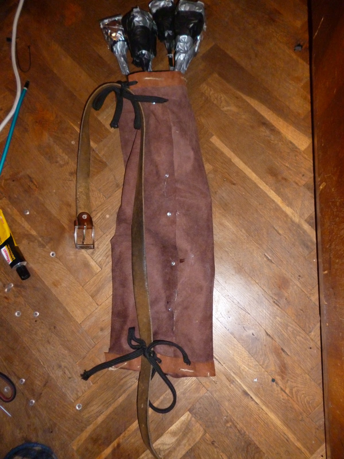 Buskador's LARP How to make a simple larp quiver