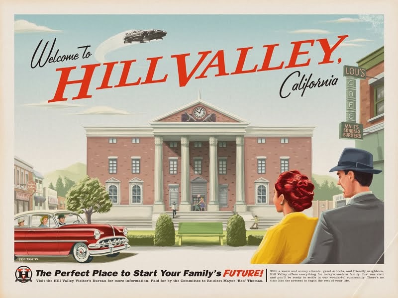 Blog Fanarte Hill Valley, atualmente.