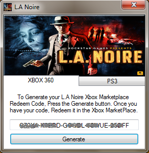 la noire xbox marketplace