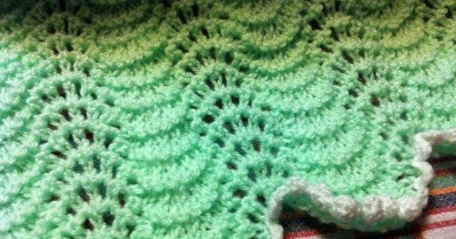 Knit Blanket Pattern FREE Wave Blanket Knitting Pattern