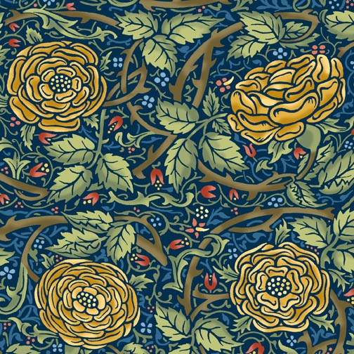William Morris in Quilting Fabric Collections