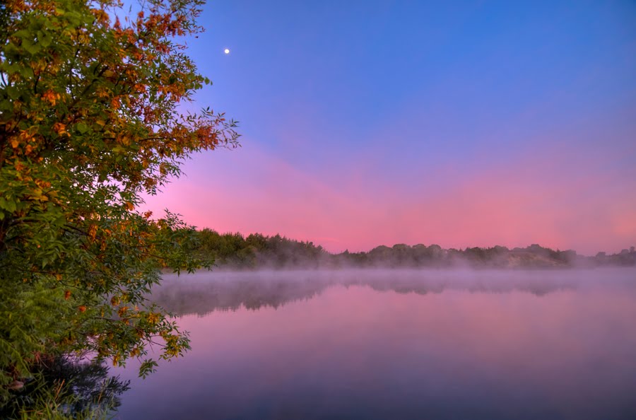 Dakotagraph Lake Alvin sunrise
