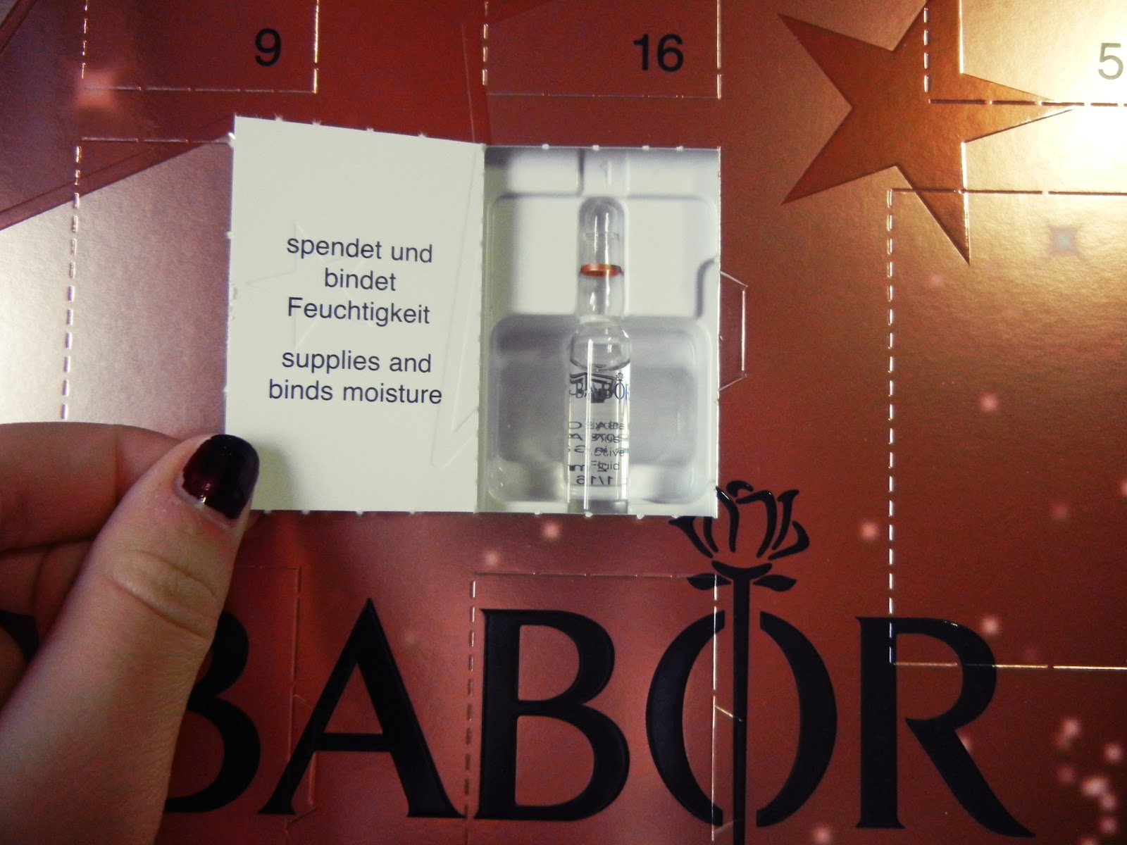 sweet lily rose. Babor Advent Calendar