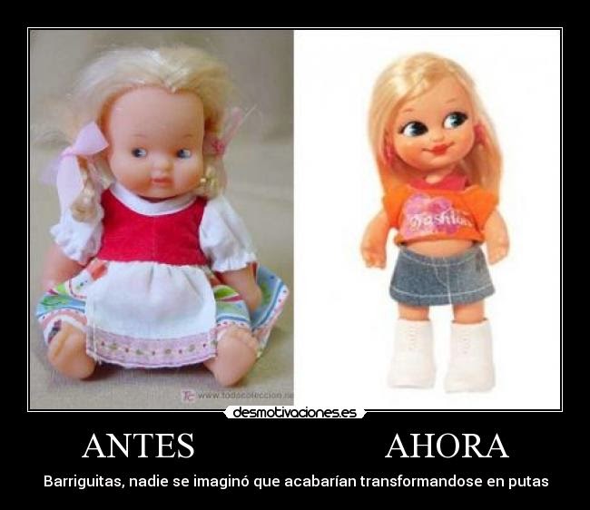 barriguitas de antes