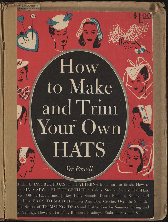 Fashionable Forties Make your own hats