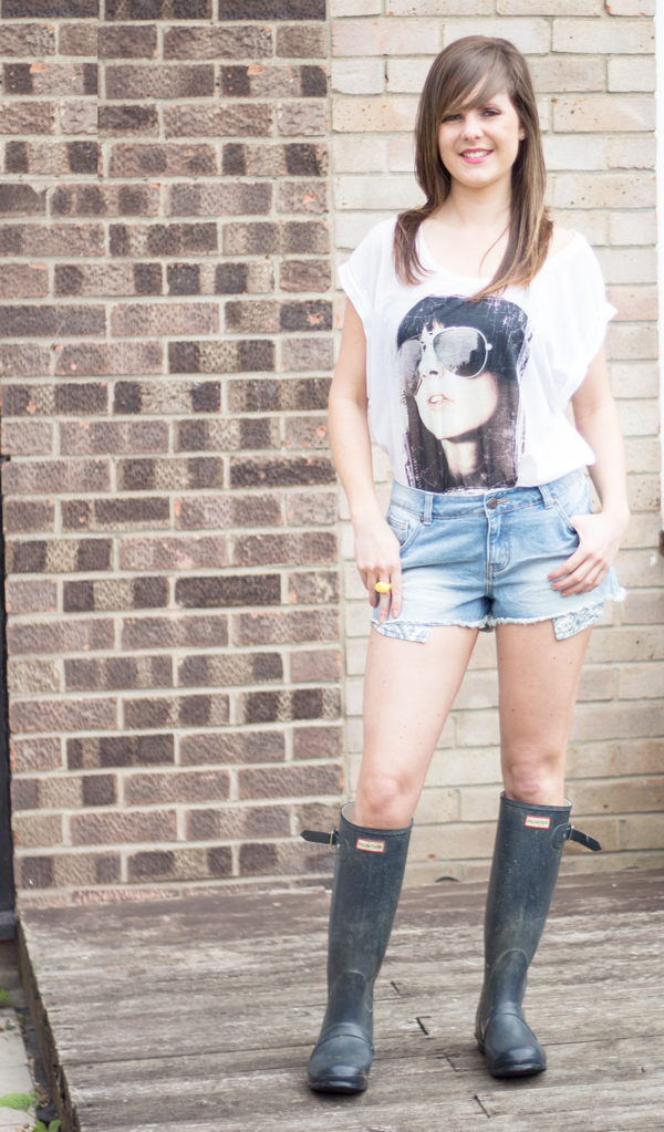 Hunter Wellies Style With Friends