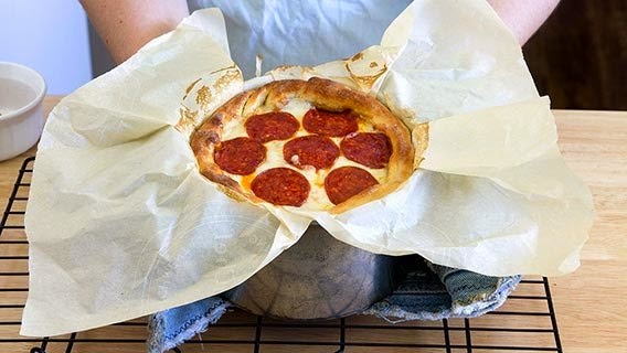 Easy Recipe for Pepperoni Pizza Cake