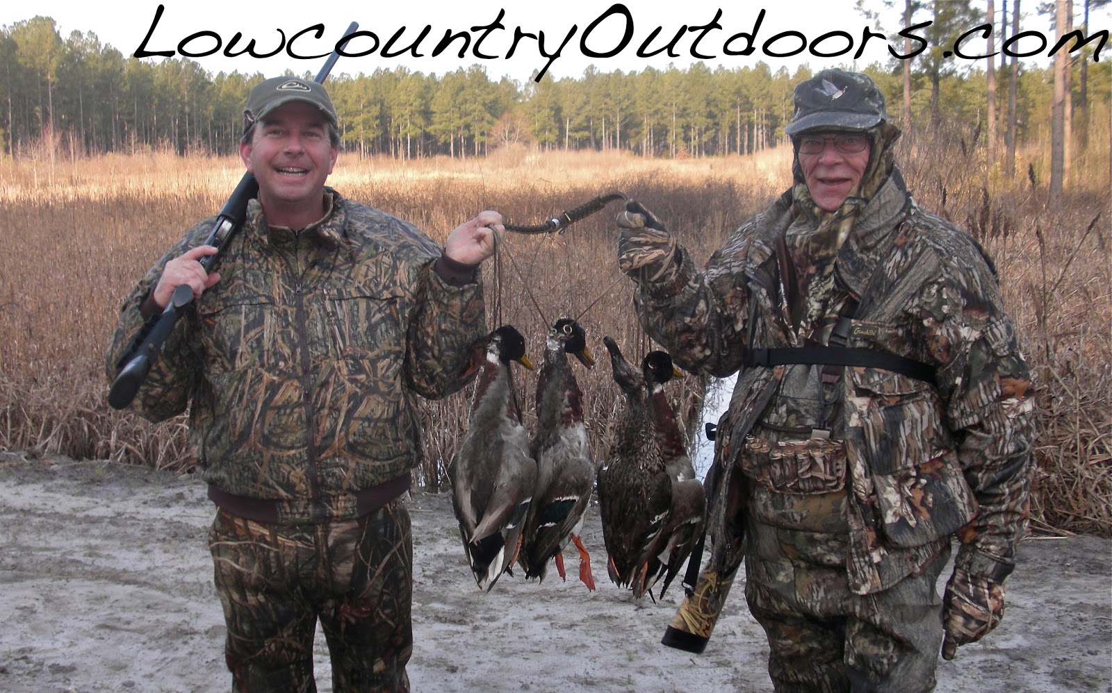 Lowcountry outdoors 2013 Black Swamp duck hunt in the SRP