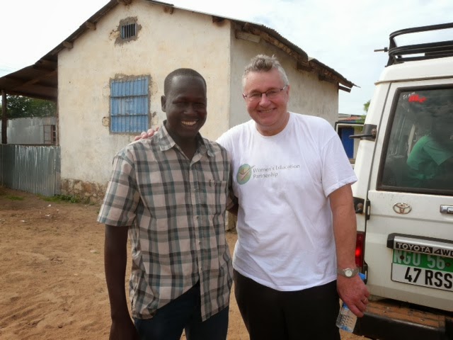Peter our director with Eliaou Peter our director with Eliaou