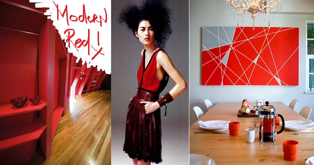 Dec-a-Porter: Imagination @ Home: Color Wheel: Red Hot