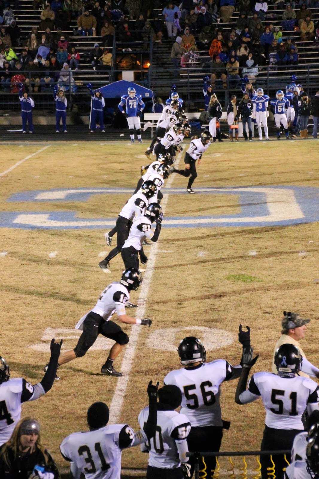 Golden Demon Football 2nd Round Playoffs Checotah