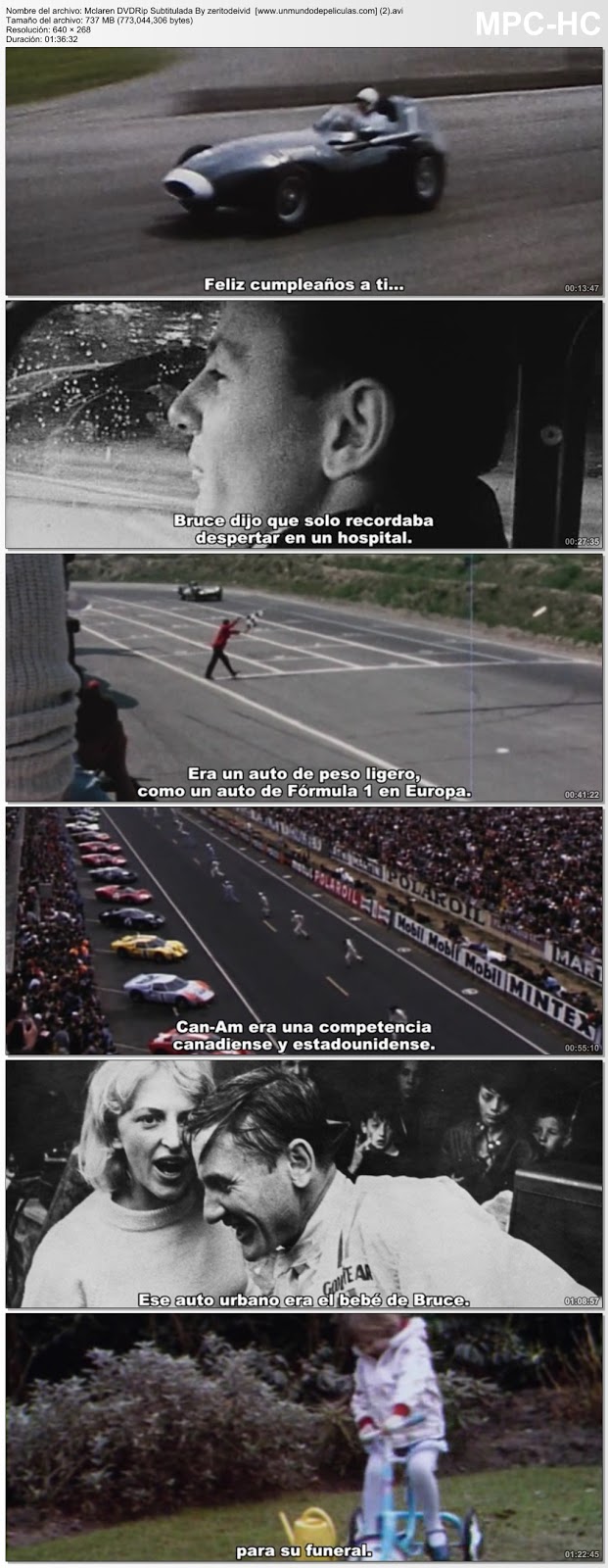 Capturas de la película.