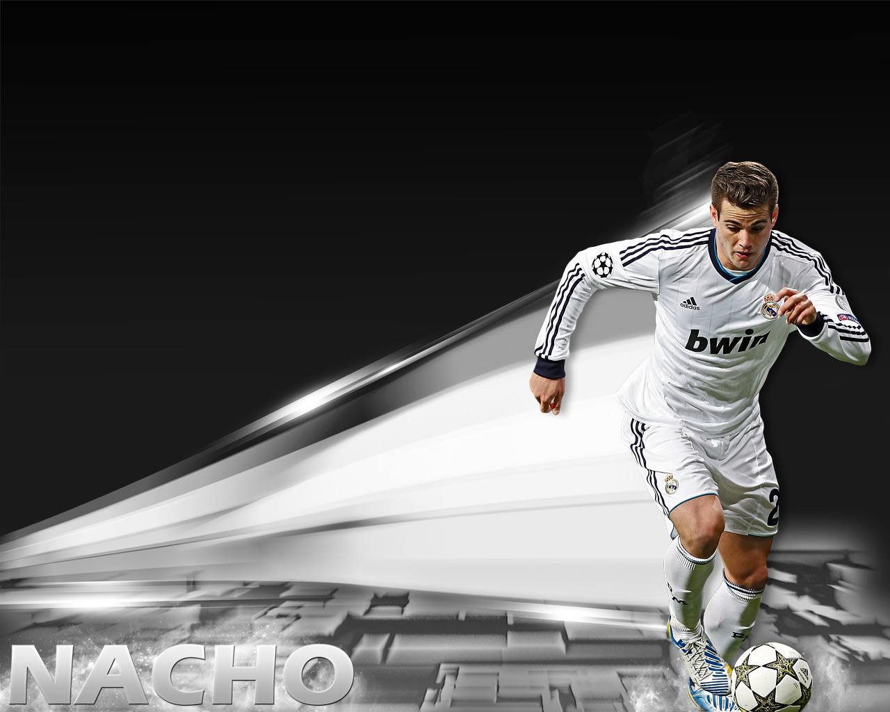 New Nacho wallpaper picture HD Real madrid 2013 - 2014