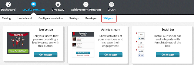 punchtab widget punchtab widget