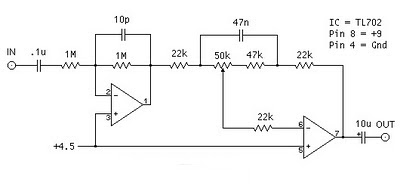 Bass Booster with TL072