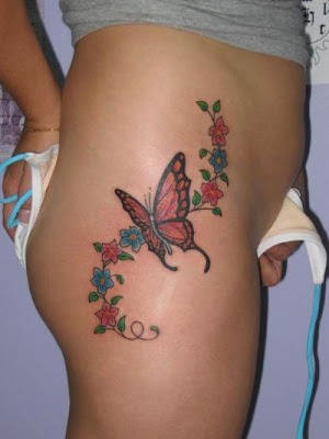 butterfly tattoos girls