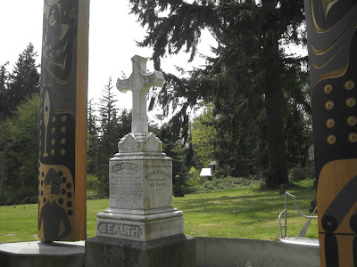 Chief Seattle Tombstone - Suquamsh