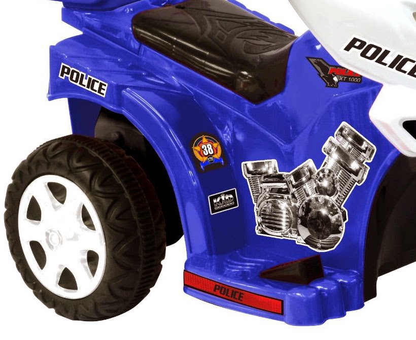 lil patrol 6v blue and white