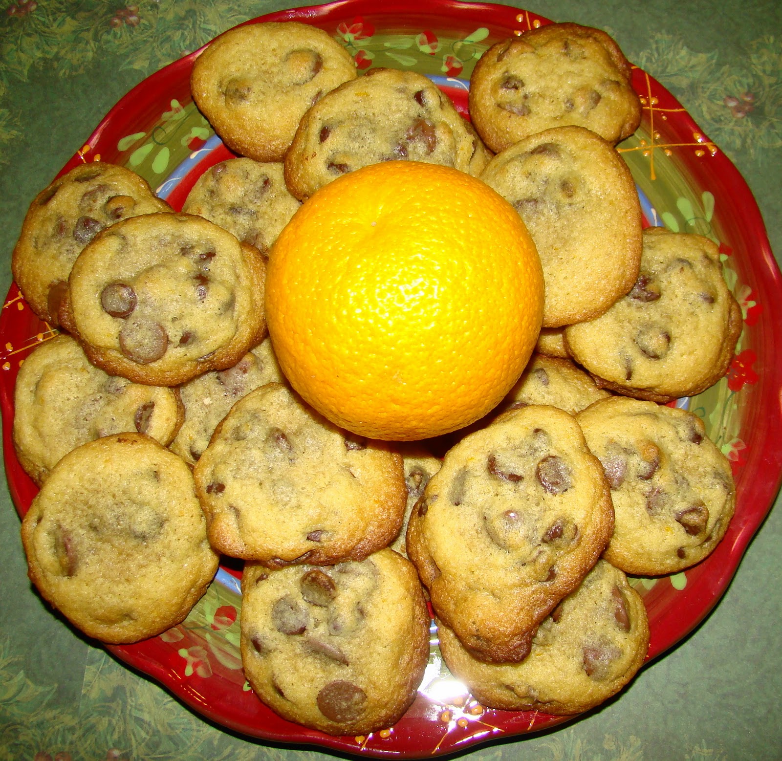 Treats & Trinkets Orange Chocolate Chip Cookies