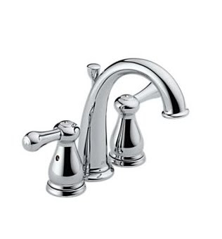 Delta Leland two handle mini-widespread bathroom faucet