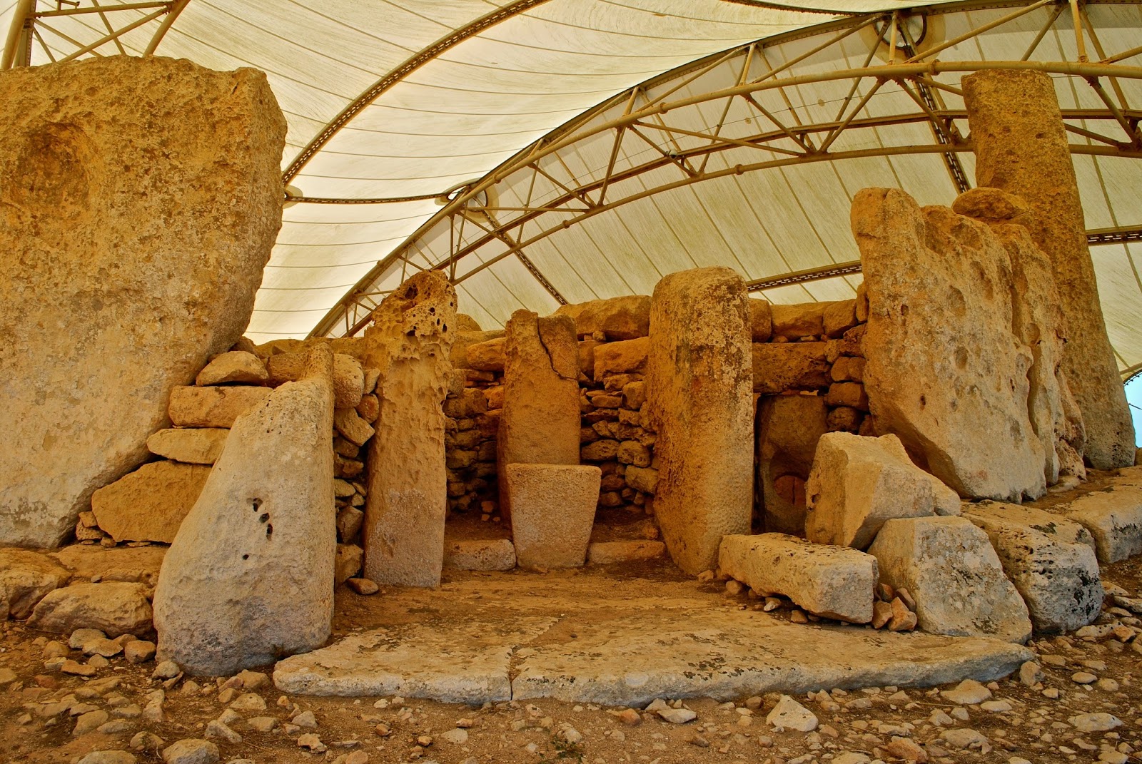 Prehistoric Megalithic Temples of Malta tour : Hagar Qim