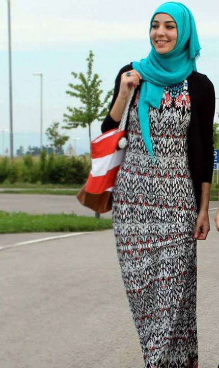 Fashion Hijab Robe Hijab+mode1