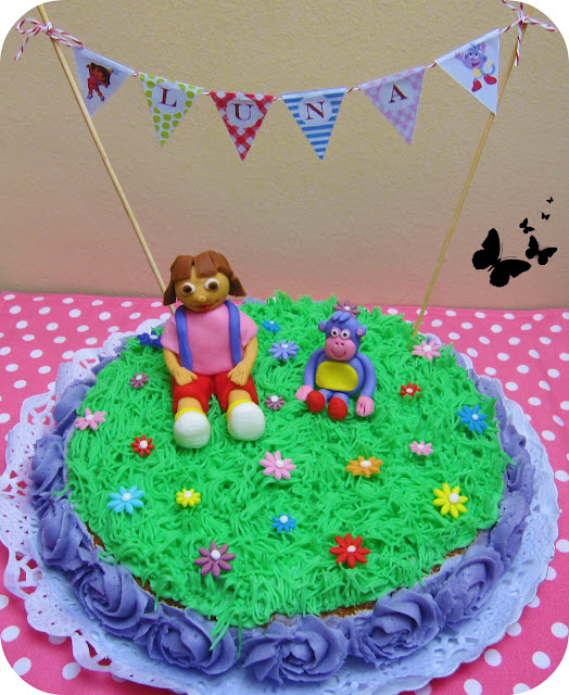 Munequitos+De+Dora que hicimos para la sobrina de una amiga. A la peque le encanta Dora ...