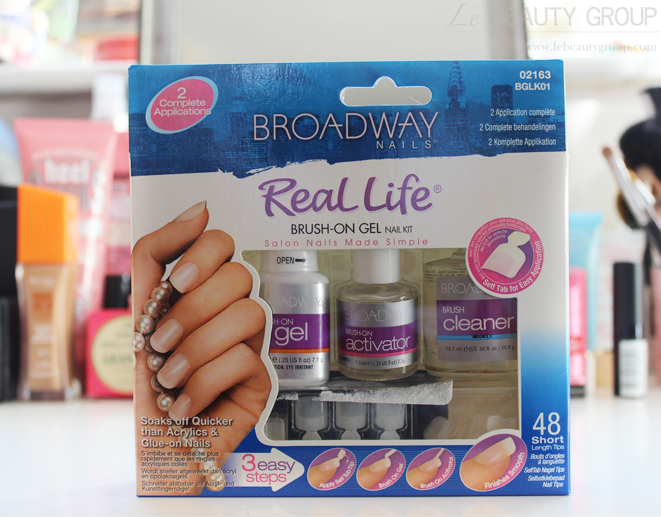 So when I spotted the Broadway Nails Real Life Brush-On Gel Nail Kit (phew!