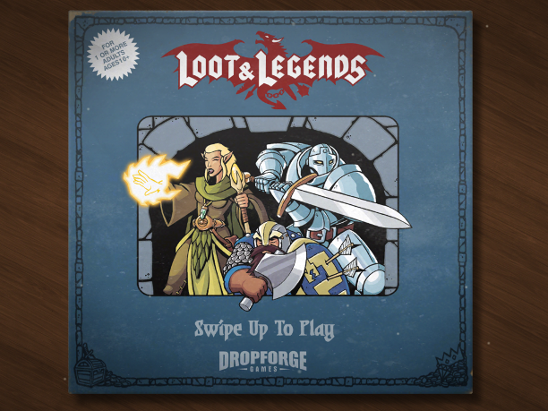 Loot & Legends, videogioco, app, dungeon, fantasy