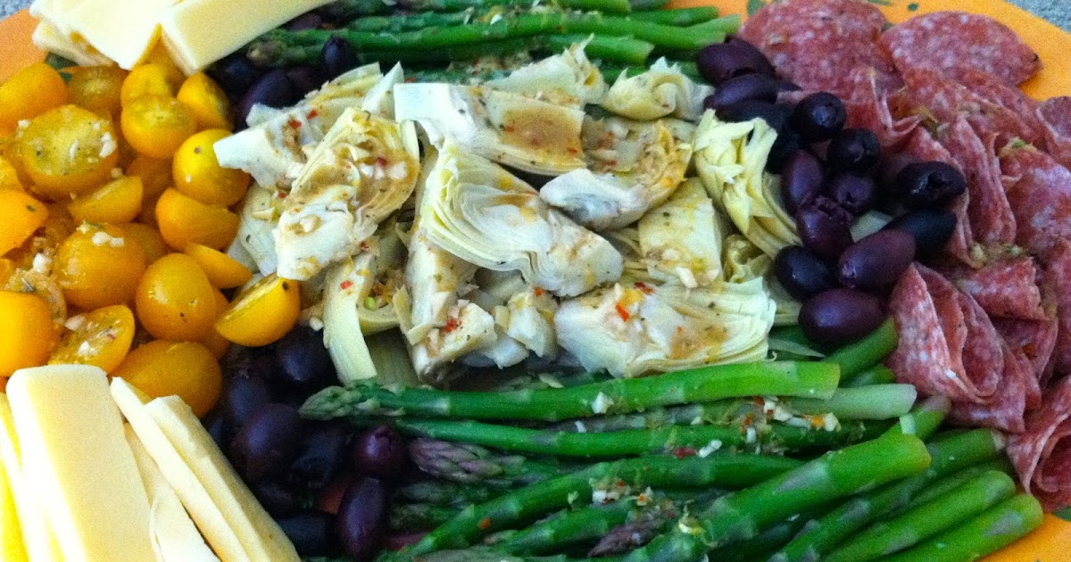 Husband Tested Recipes From Alice's Kitchen Asparagus Antipasto Platter