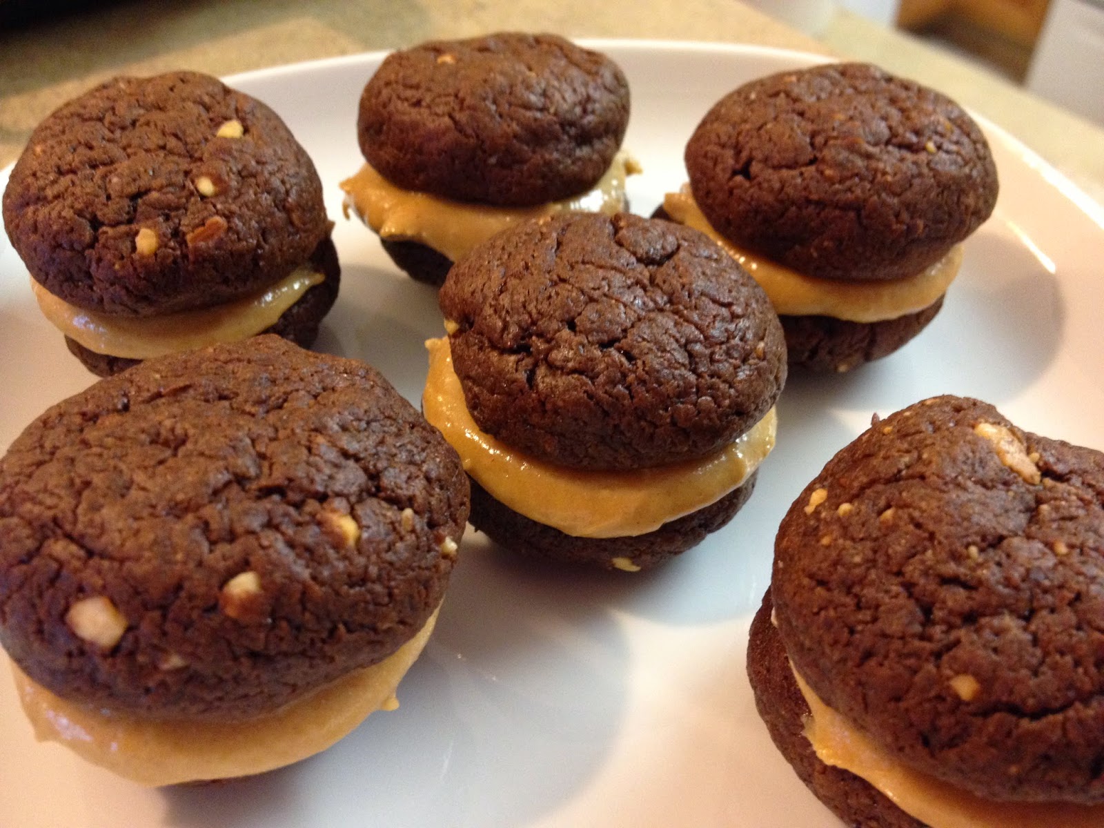 Inspired Whims Gluten + Dairy Free Chocolate Peanut Butter Sandwiches