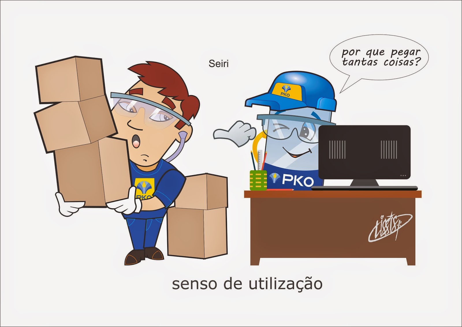 Programa 5 S desenho senso utilização Seiri Programa 5 S desenho senso utilização Seiri
