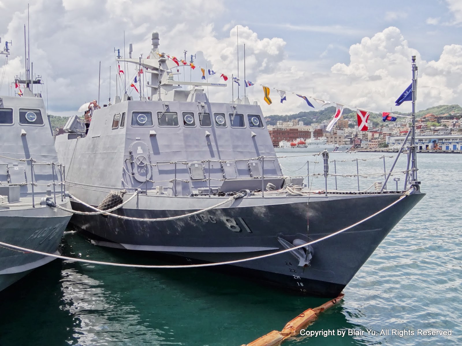 Blair's 軍事,警察及消防攝影 光華六號飛彈快艇 FACG81