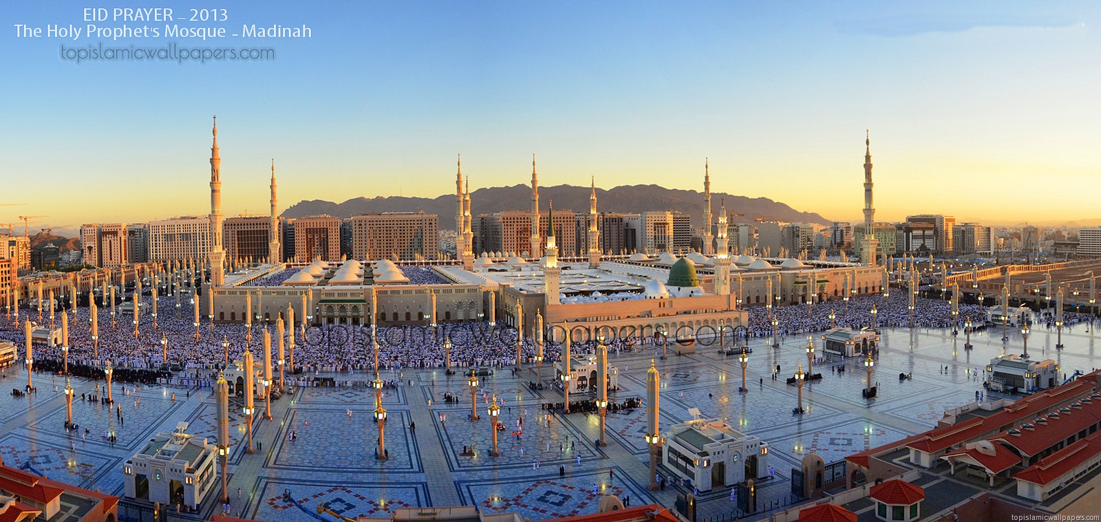 holy prophet mosque masjid nabawi hd wallpaper