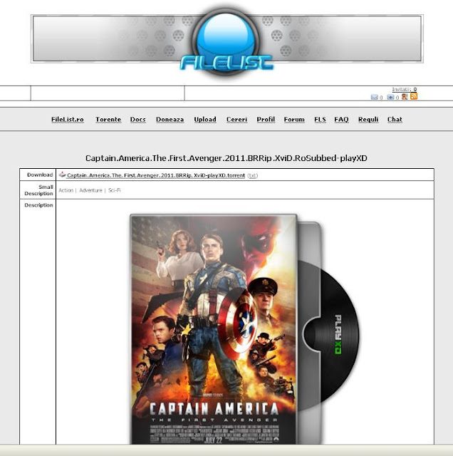 download captain america the first avenger torrent