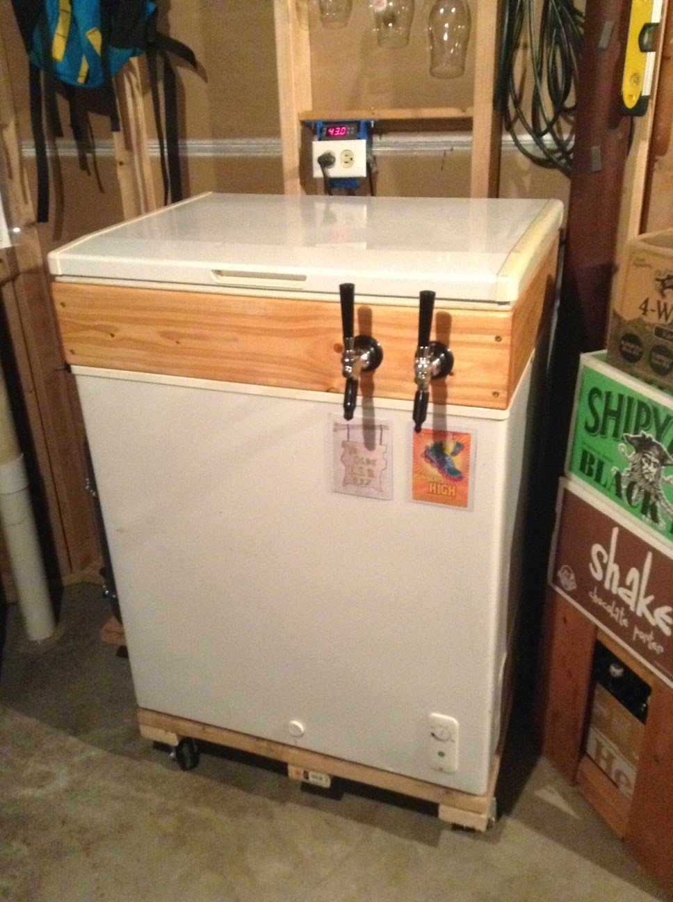 Root and Rocks Keezer Build Part 2