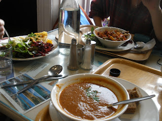 Oh my gosh look at my delicious black bean and tomato soup Oh my gosh look at my delicious black bean and tomato soup