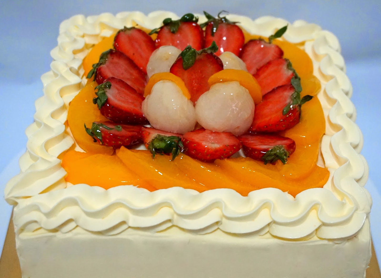Sherbakes: Assorted Fruits Rainbow Cake