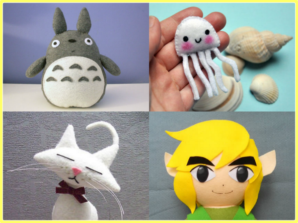¿has pensado que tú mismo puedes crearlo? Ánimo! D Aquí os dejo unas imágenes de unas bonitas manualidades kawaii!