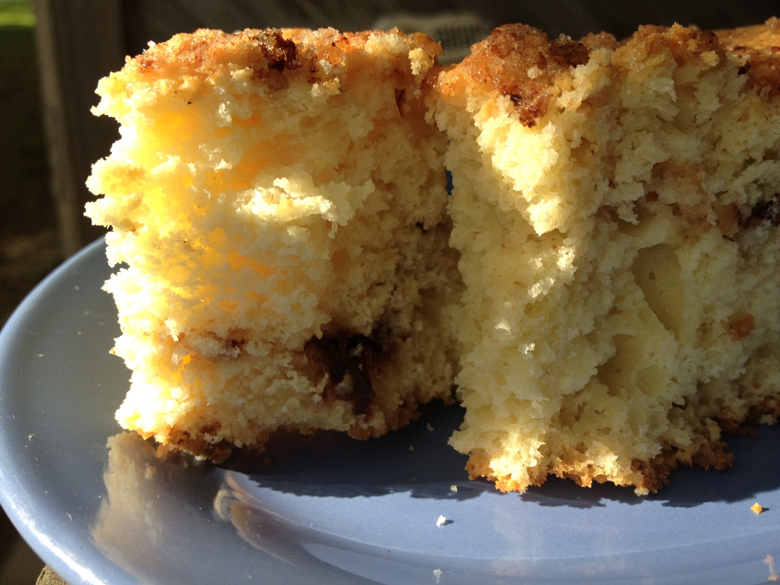 Eat Right! Live Happy Sour Cream and walnut pound cake