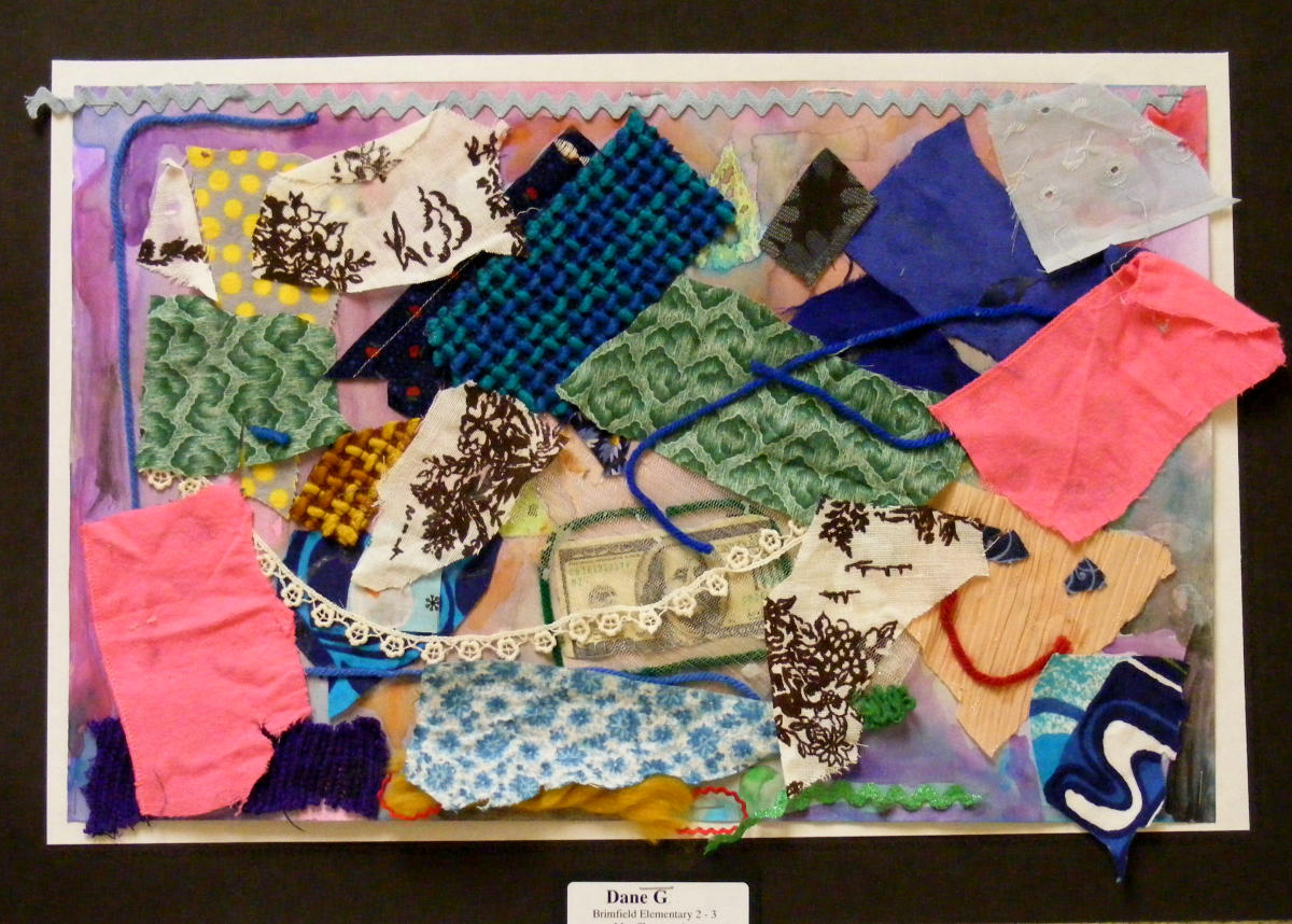 Suffield Elementary Art Blog! Fabric Collage!