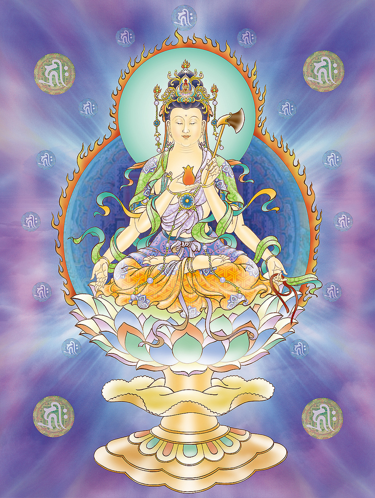 Las Treinta y Tres Manifestaciones de Kuan Yin XXII Manifestación de