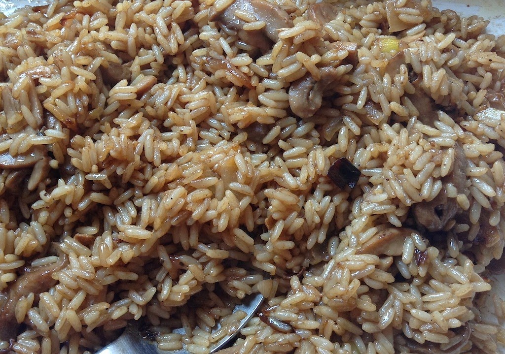 Kitchen Bounty: Easy Beef and Mushroom Rice